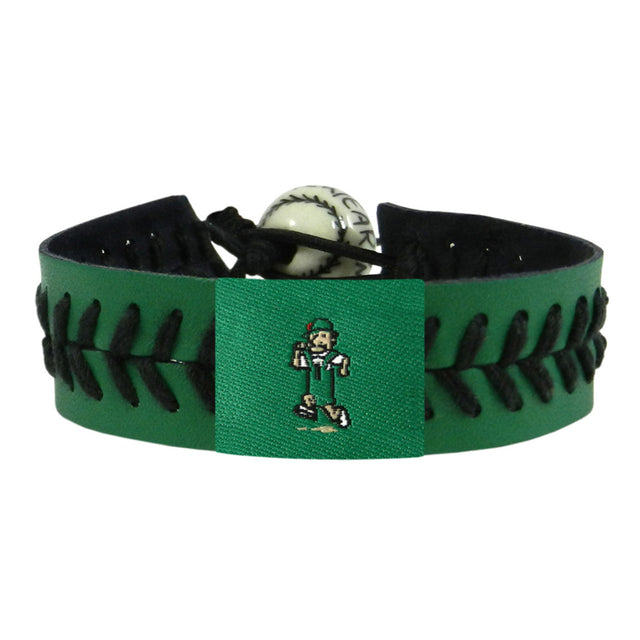 Pulsera de los Cerveceros de Milwaukee con el color del equipo de béisbol Sausage Guy 1 CO