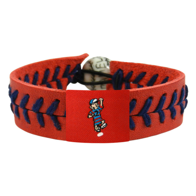 Pulsera de los Cerveceros de Milwaukee con el color del equipo de béisbol Sausage Guy 2 CO