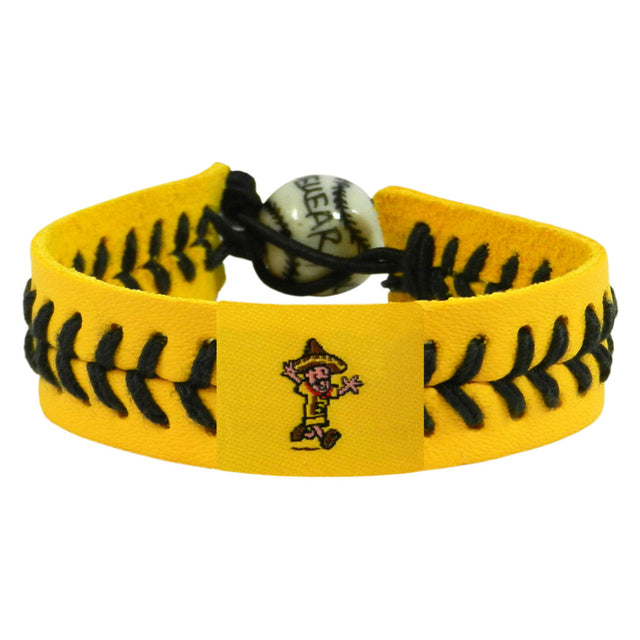 Pulsera de los Cerveceros de Milwaukee con el logo del equipo de béisbol Sausage Guy 5 CO