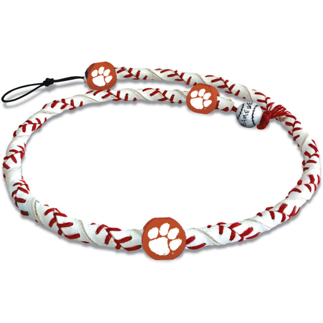 Collar de los Tigres de Clemson Cuerda congelada Béisbol clásico CO