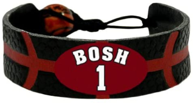 Pulsera de color del equipo de baloncesto de Miami Heat Chris Bosh CO