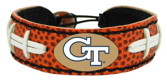 Pulsera clásica de fútbol de Georgia Tech Yellow Jackets CO