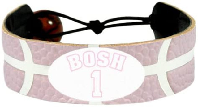 Pulsera Miami Heat Color del equipo Baloncesto Rosa Chris Bosh CO