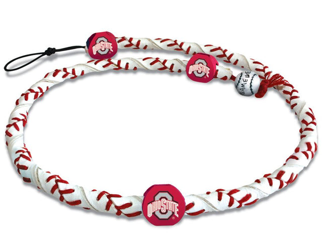 Ohio State Buckeyes Necklace Frozen Rope Classic Baseball CO