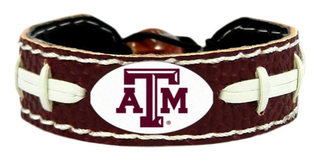 Pulsera de color del equipo de fútbol de Texas A&amp;M Aggies