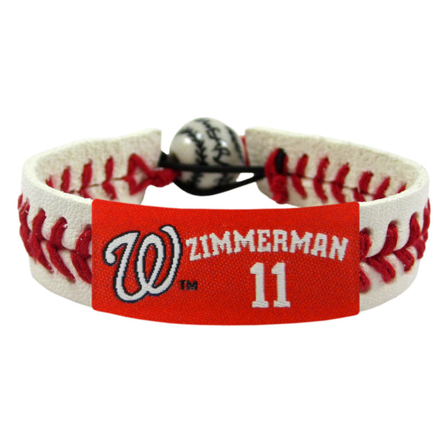 Pulsera de los Nacionales de Washington Béisbol Clásico Ryan Zimmerman CO