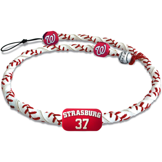 Collar de los Washington Nationals Cuerda congelada Béisbol clásico Stephen Strasburg CO