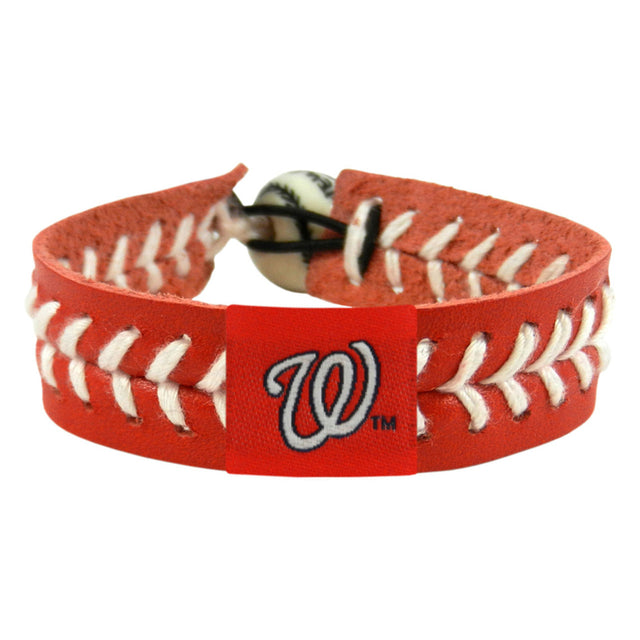 Pulsera de los Washington Nationals Equipo de color Béisbol CO