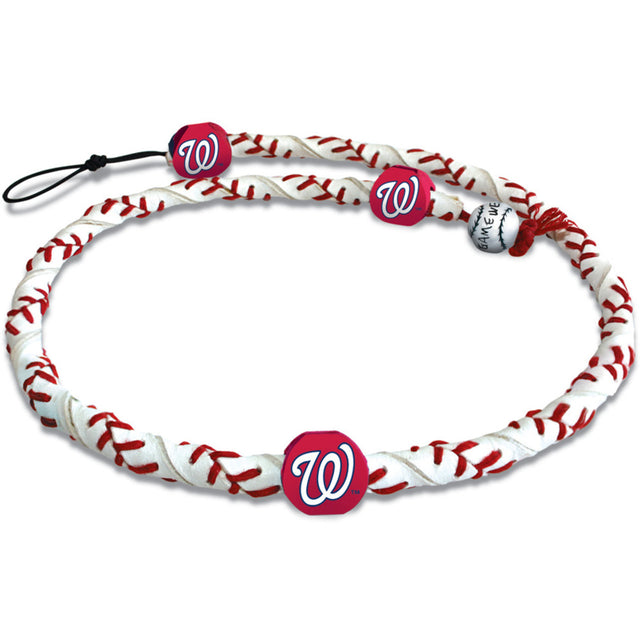 Collar de los Nacionales de Washington Cuerda congelada Béisbol clásico CO