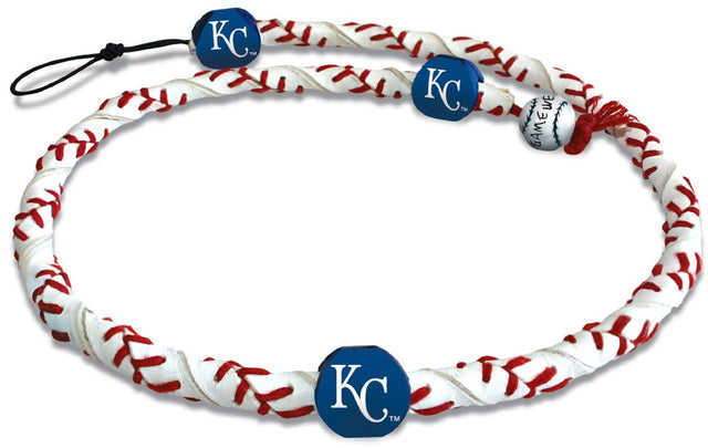 Pulsera clásica de béisbol con cuerda congelada de los Kansas City Royals