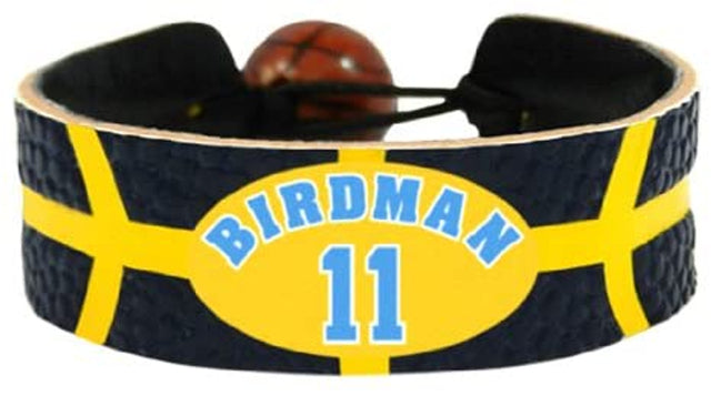 Pulsera de los Denver Nuggets Color del equipo Baloncesto Chris Andersen CO