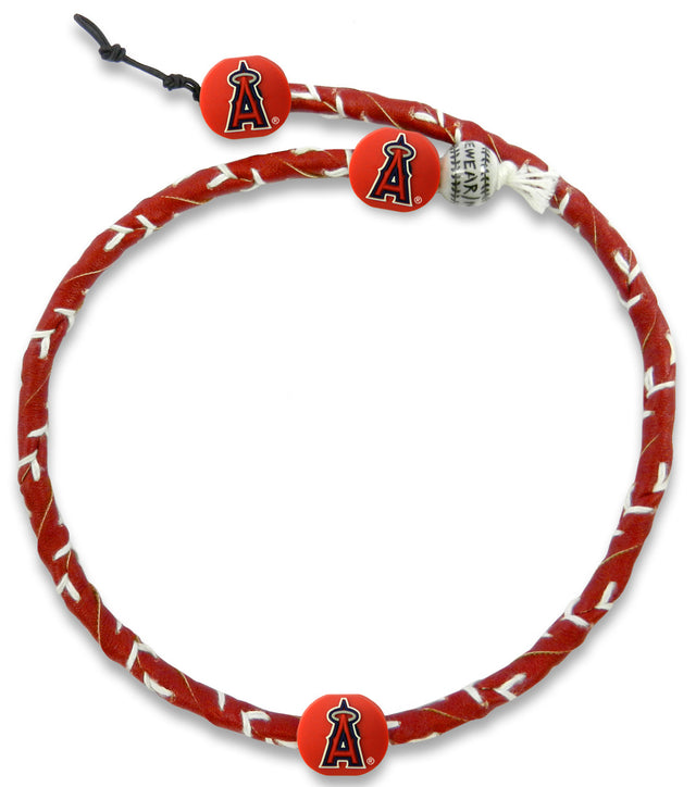 Los Angeles Angels Necklace Frozen Rope Team Color Baseball CO