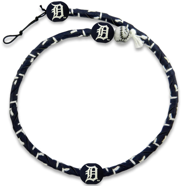 Collar de los Tigres de Detroit Cuerda congelada Color del equipo Béisbol CO