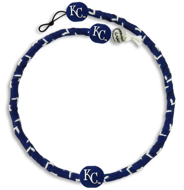 Kansas City Royals Necklace Frozen Rope Team Color Baseball CO