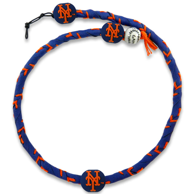 Collar de los Mets de Nueva York Cuerda congelada Color del equipo Béisbol CO