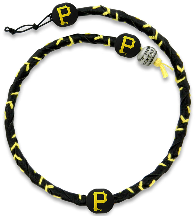 Collar de los Piratas de Pittsburgh Cuerda congelada Color del equipo Béisbol CO