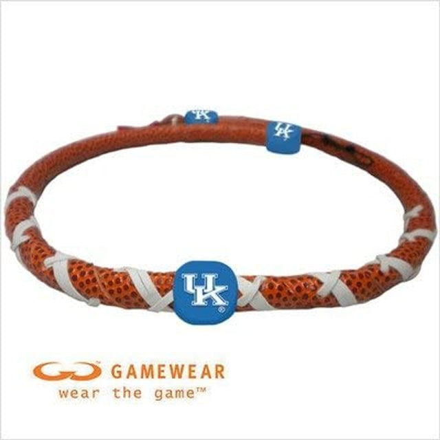 Collar de Kentucky Wildcats con espiral de fútbol CO