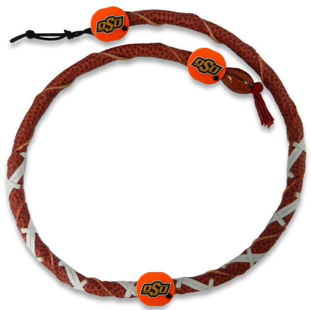 Collar de los Oklahoma State Cowboys con espiral de fútbol CO