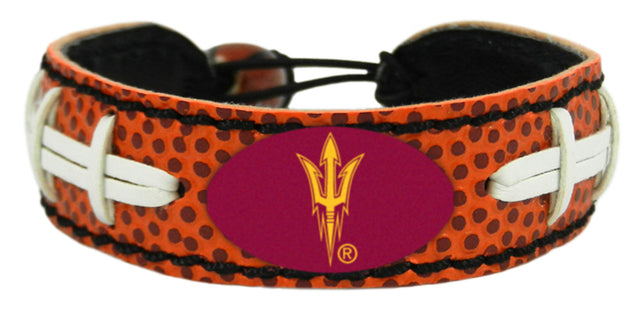 Pulsera clásica de fútbol con el logotipo de Pitchfork de los Arizona State Sun Devils