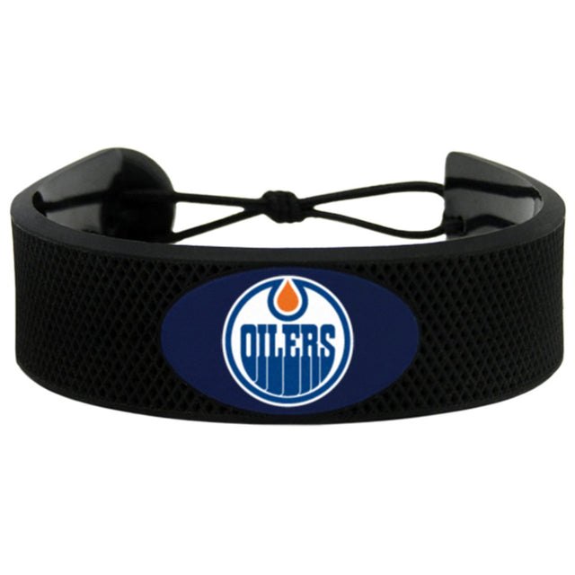 Pulsera de hockey alternativa clásica de los Edmonton Oilers CO