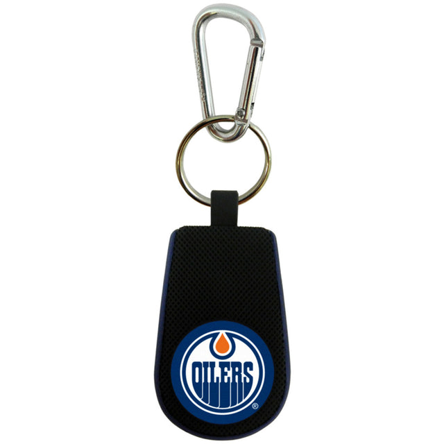 Llavero de hockey alternativo clásico de los Edmonton Oilers