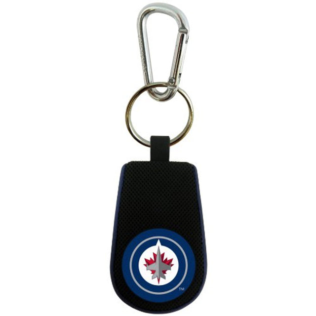 Llavero clásico de hockey de Winnipeg Jets