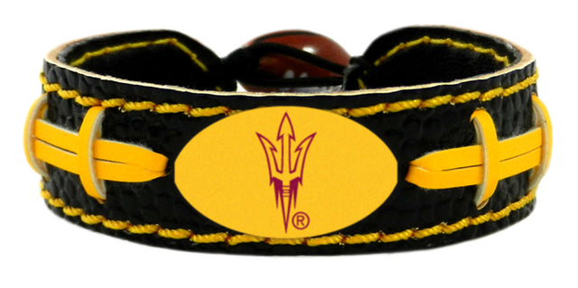 Pulsera Arizona State Sun Devils Equipo de fútbol Color Pitchfork Logo CO