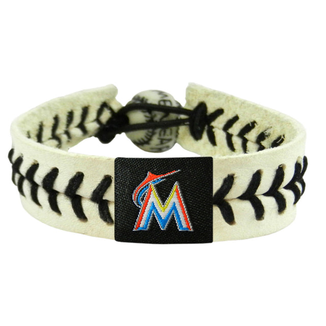 Pulsera de béisbol genuina de los Miami Marlins CO