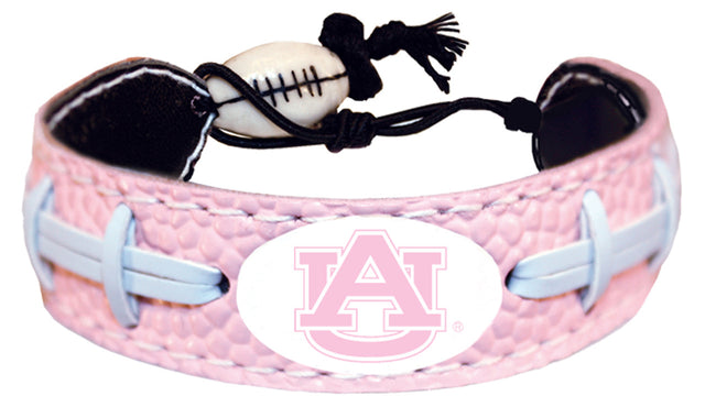 Pulsera Auburn Tigers Fútbol rosa CO