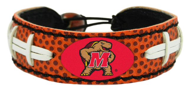 Pulsera clásica de fútbol de Maryland Terrapins CO