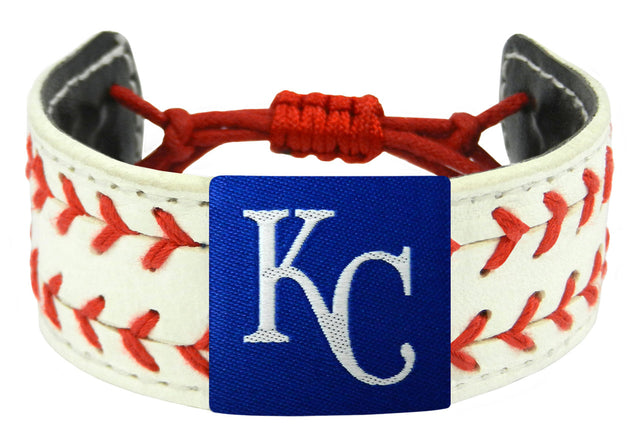 Pulsera clásica de dos costuras de los Kansas City Royals CO