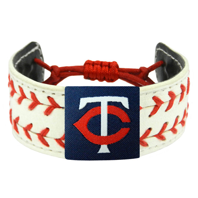 Pulsera clásica de dos costuras de los Minnesota Twins CO