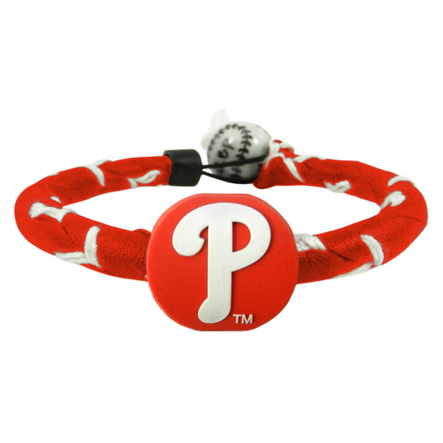 Pulsera de los Philadelphia Phillies Frozen Rope Team Color Baseball CO