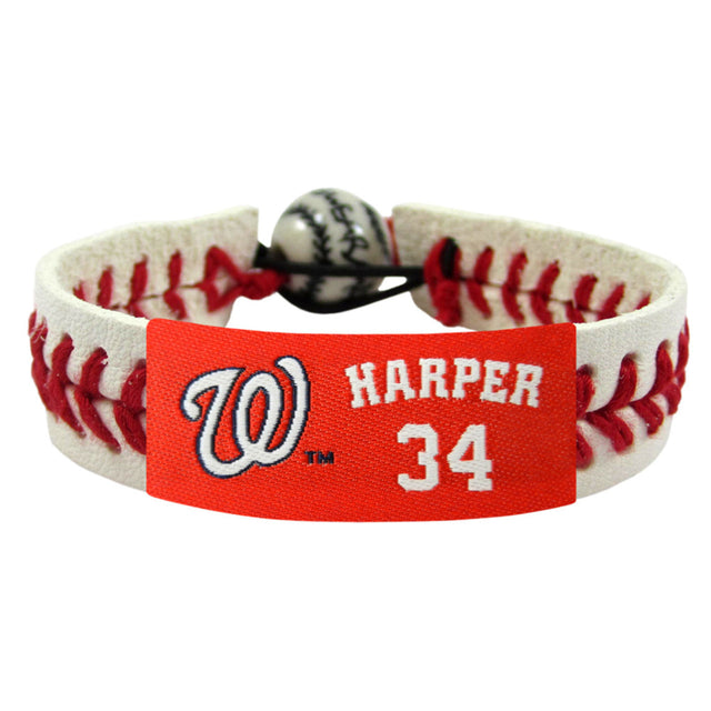 Pulsera de los Nacionales de Washington Béisbol clásico Bryce Harper CO