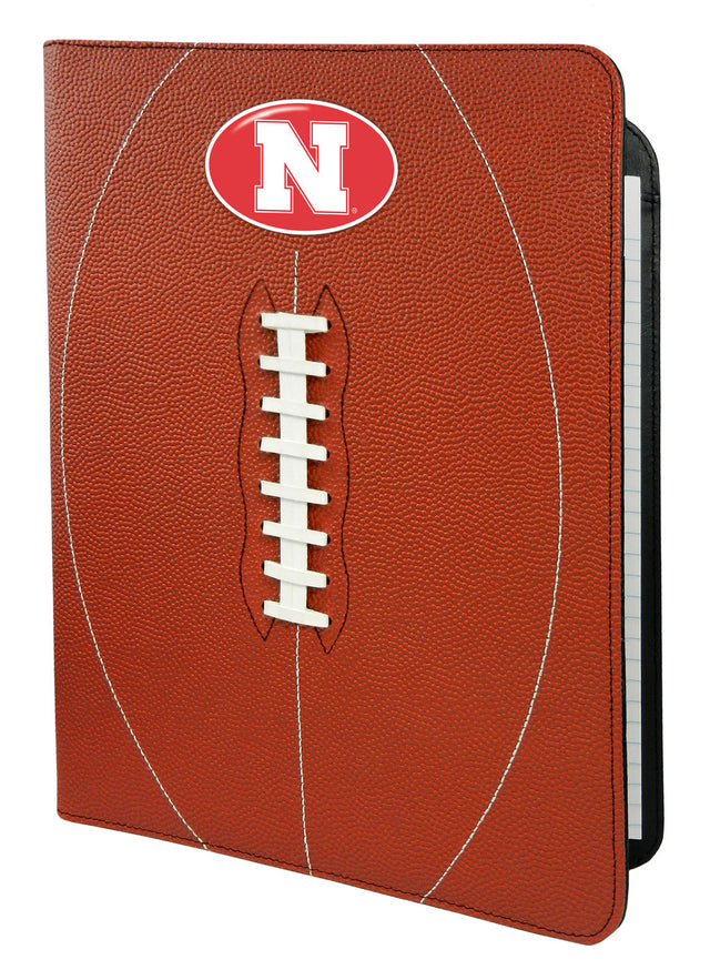 Cartera de fútbol clásico de Nebraska Cornhuskers 8.5x11 CO