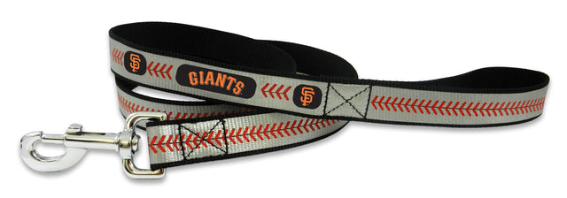 Correa reflectante para mascotas de los San Francisco Giants, talla pequeña, color béisbol