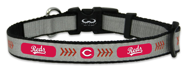 Collar de béisbol reflectante de los Cincinnati Reds