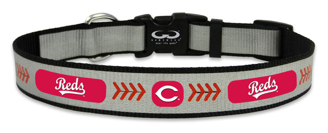 Cincinnati Reds Reflective Medium Baseball Collar