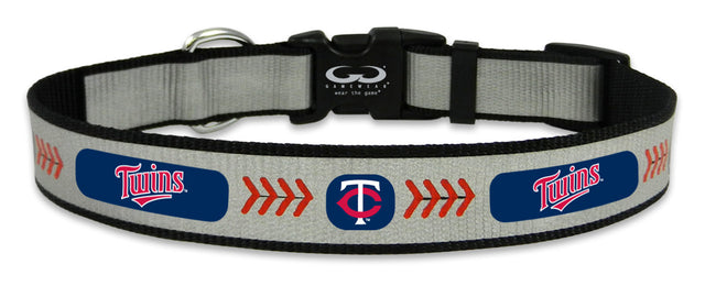 Collar reflectante para mascotas de los Minnesota Twins, talla mediana, color CO