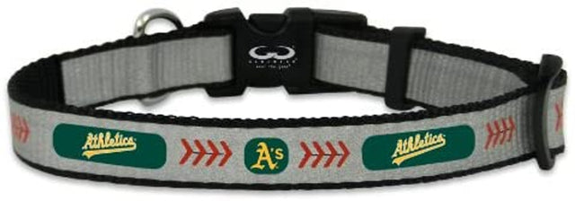 Collar para mascota de Oakland Athletics, juguete reflectante de tamaño béisbol CO