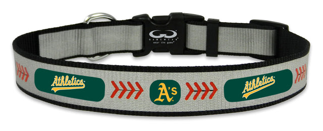 Collar de béisbol grande reflectante de Oakland Athletics