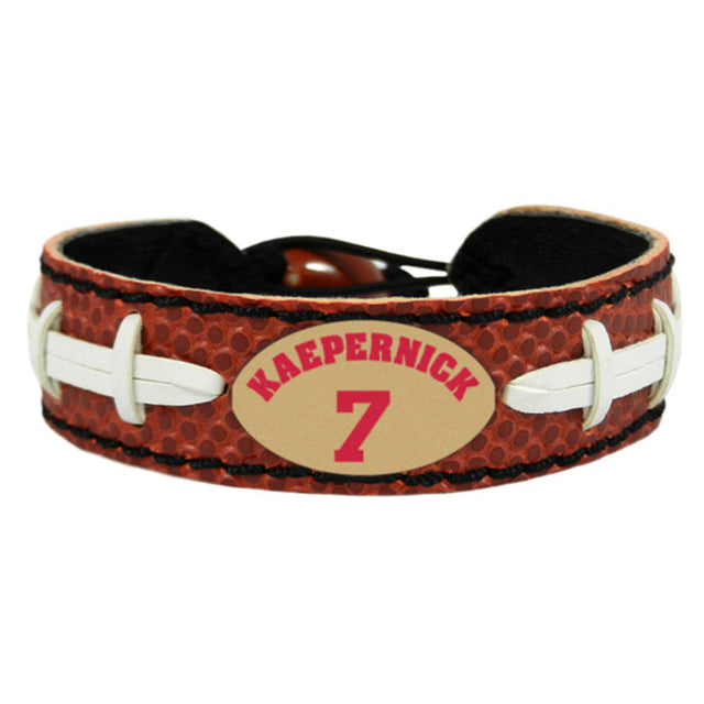 Camiseta clásica con brazalete de los San Francisco 49ers de Colin Kaepernick Design CO