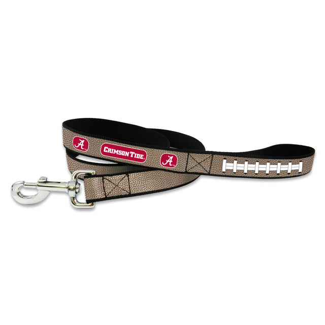 Alabama Crimson Tide Pet Leash Reflective Football Size Large Alternate