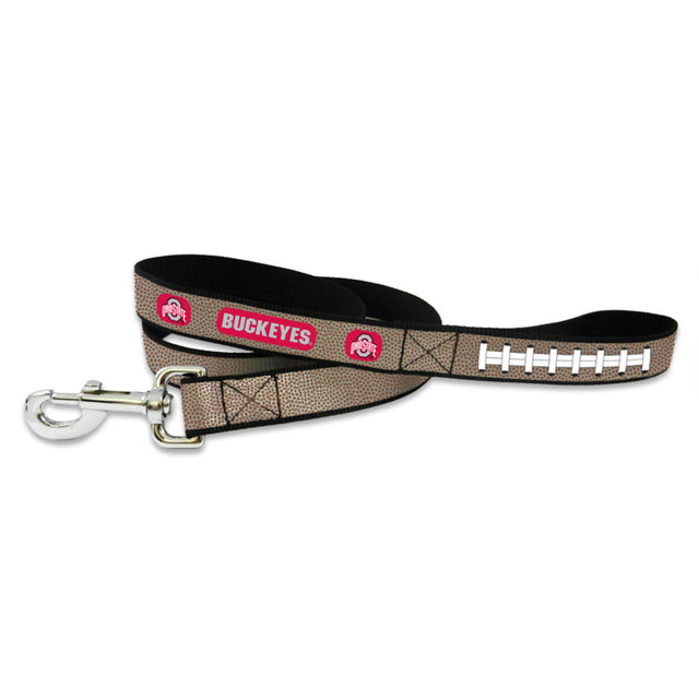 Ohio State Buckeyes Pet Leash Reflective Football Size Small