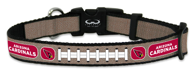 Collar reflectante para mascotas de los Arizona Cardinals, tamaño de balón de fútbol