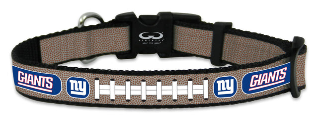 Collar para mascota de los New York Giants, juguete reflectante de tamaño de balón de fútbol