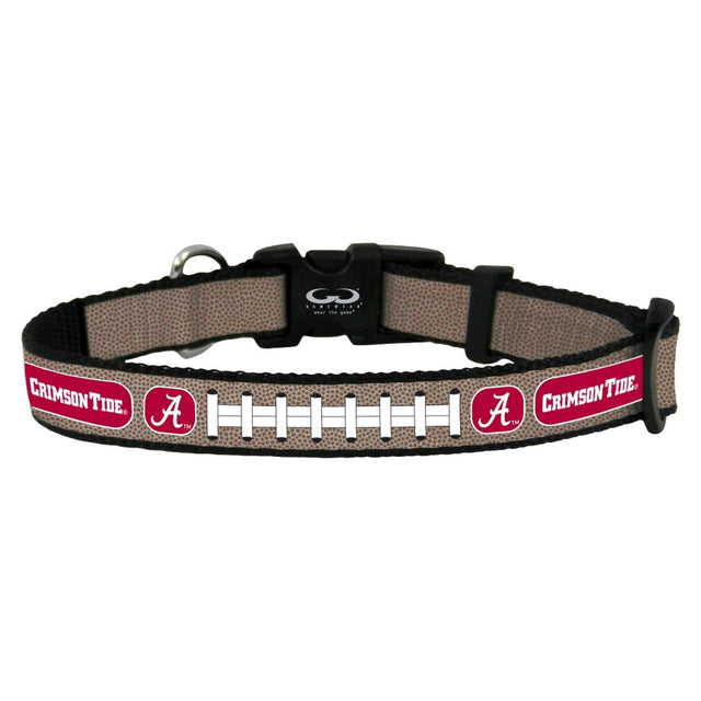 Collar para mascotas Alabama Crimson Tide, juguete reflectante de tamaño de balón de fútbol