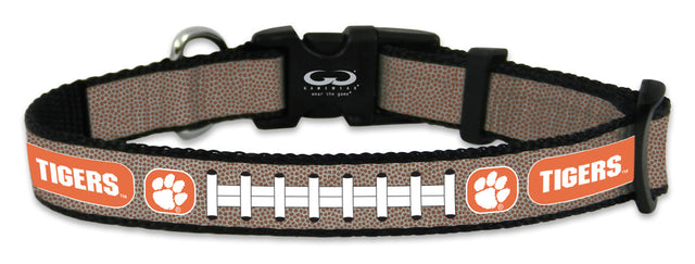 Collar para mascotas de los Clemson Tigers, juguete reflectante de tamaño de balón de fútbol