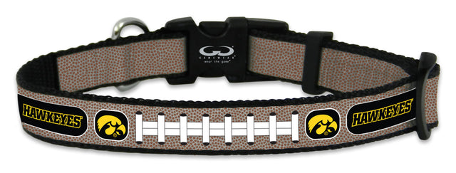 Collar de fútbol de juguete reflectante de Iowa Hawkeyes