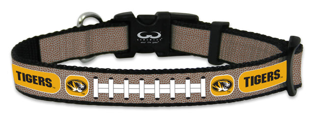 Collar reflectante para mascotas de Missouri Tigers, talla pequeña, color rojo